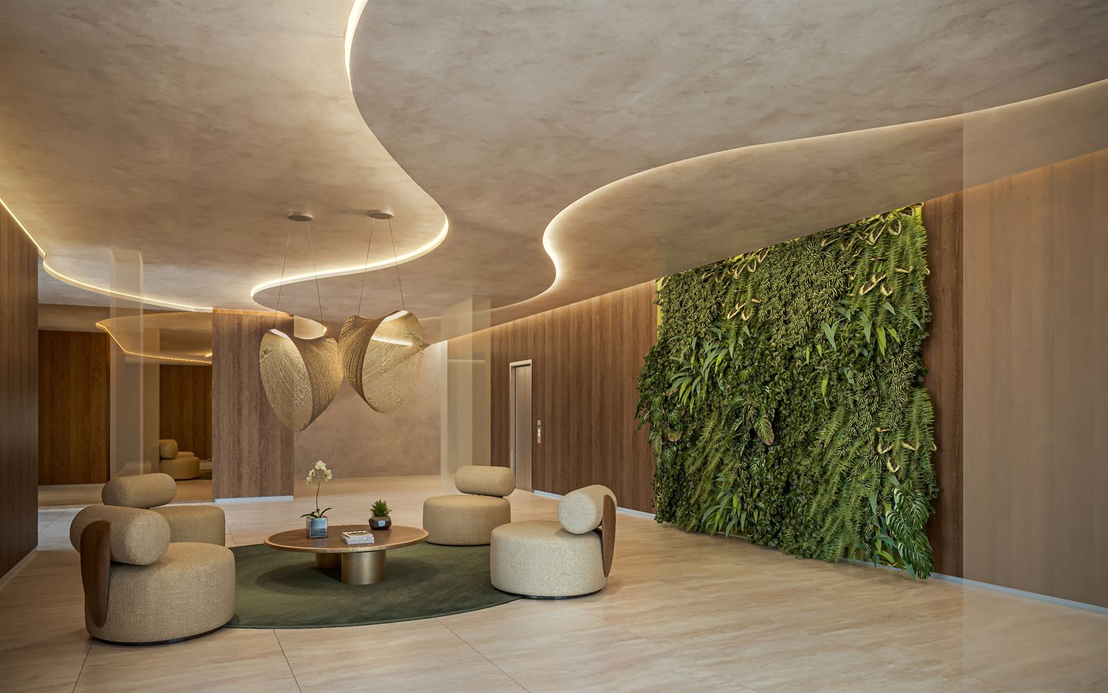 Lobby do Core Klabin