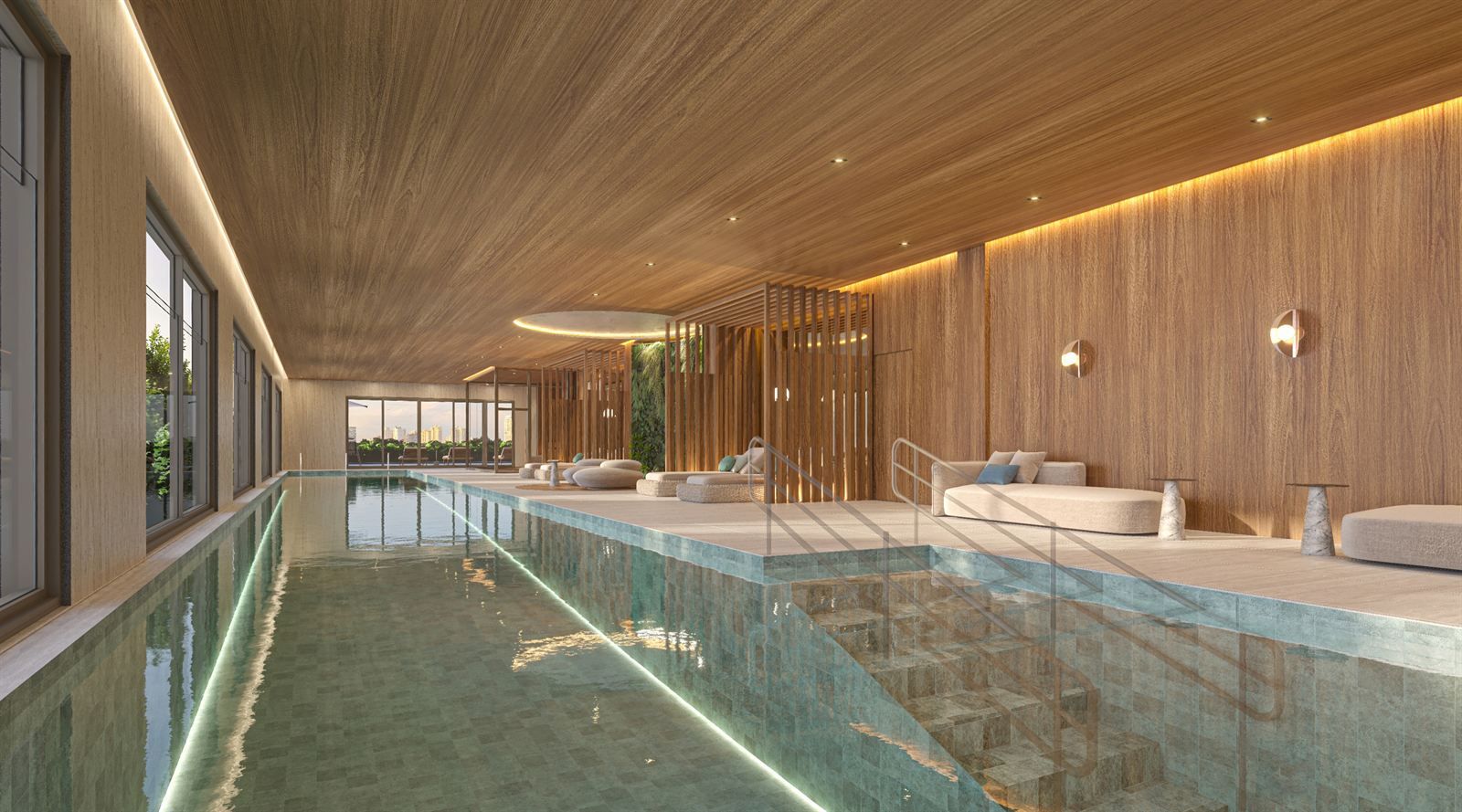 Piscina Coberta & SPA do Core Klabin