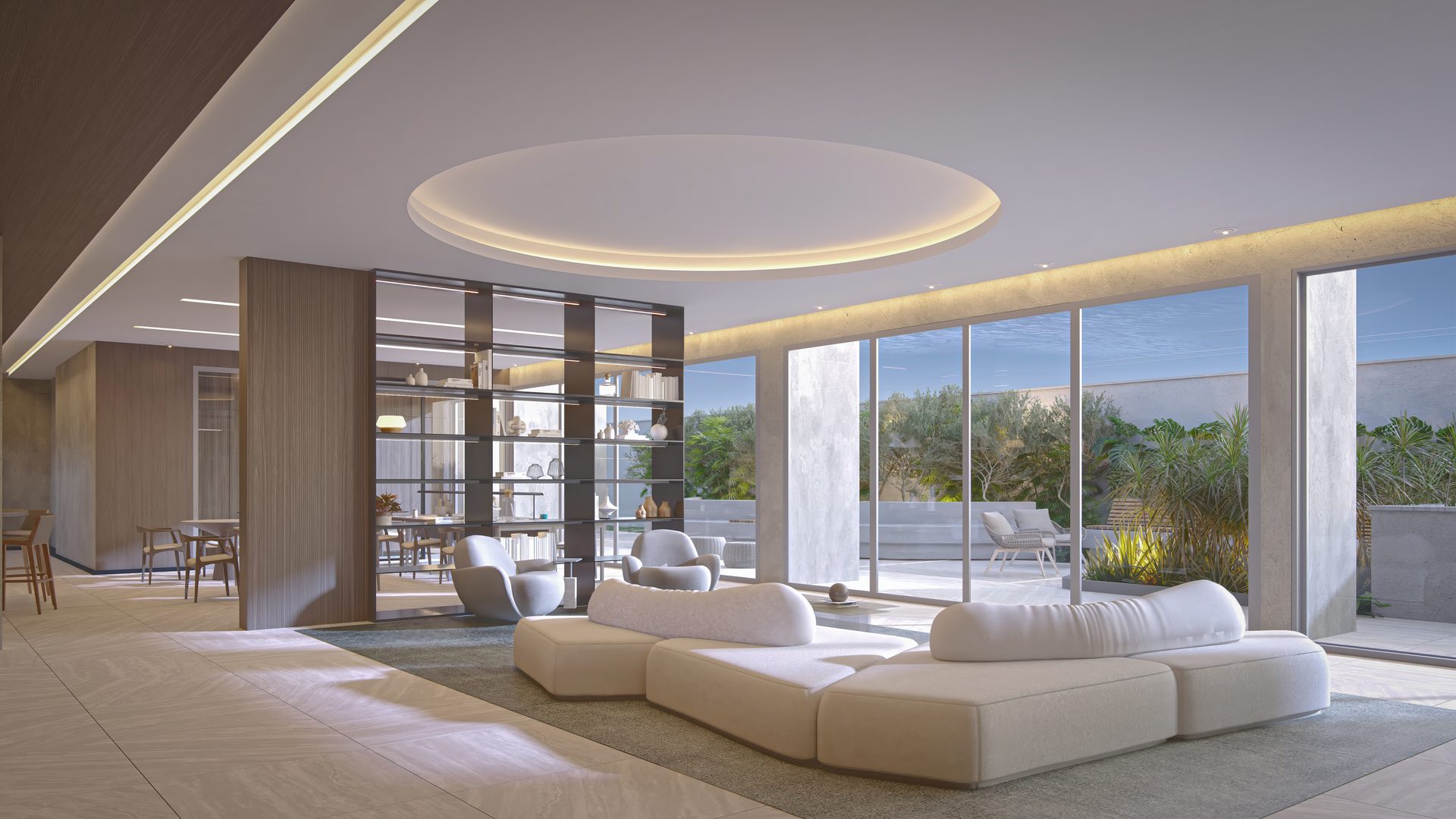 Lobby Interno do NIK Faria Lima